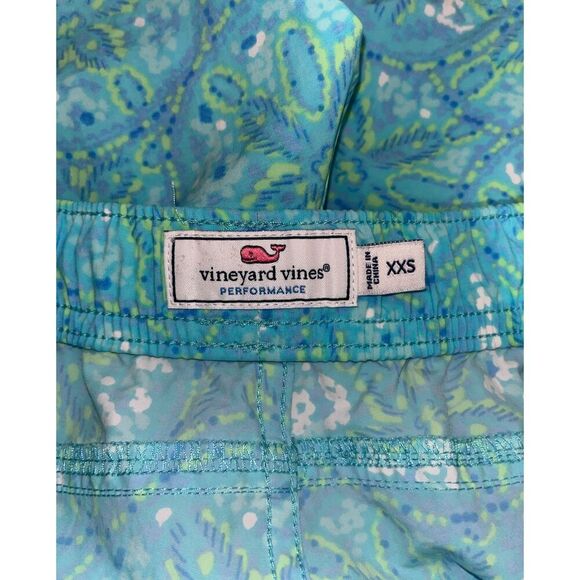 Vineyard Vines Performance Nylon Athletic Women's Shorts Size XXS Tropical - Picture 3 of 10